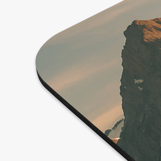 Adventure-Inspiring Mouse Pad with Motivational Quote