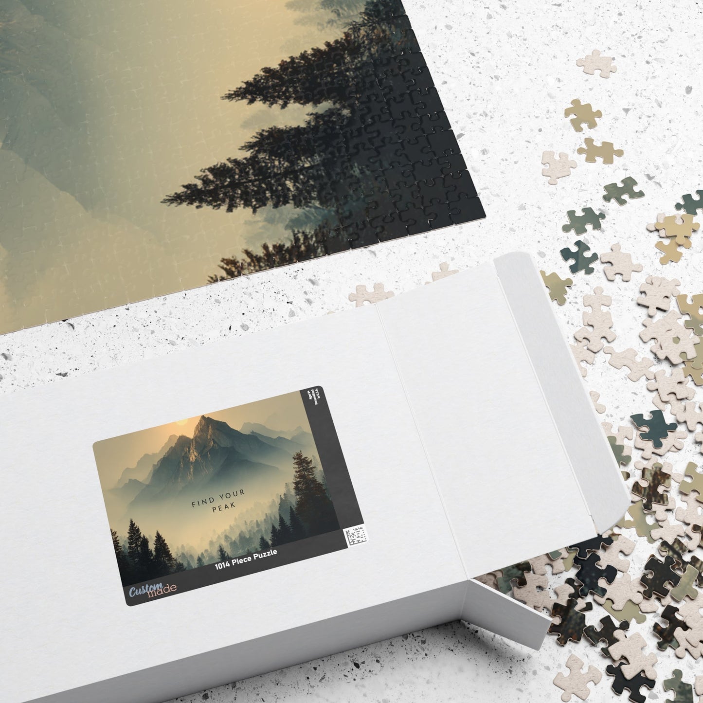 Mountain Landscape Puzzle - Find Your Peak (110 - 1014 pieces) - Peak Inspiration