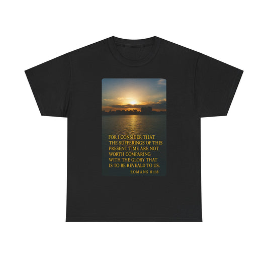 Romans 8:18 Inspirational Tee β Comfort in Suffering Christian Shirt - Peak Inspiration