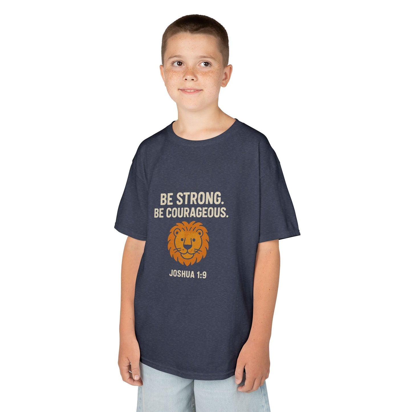 Courageous Kids Tee - Be Strong in the Lord