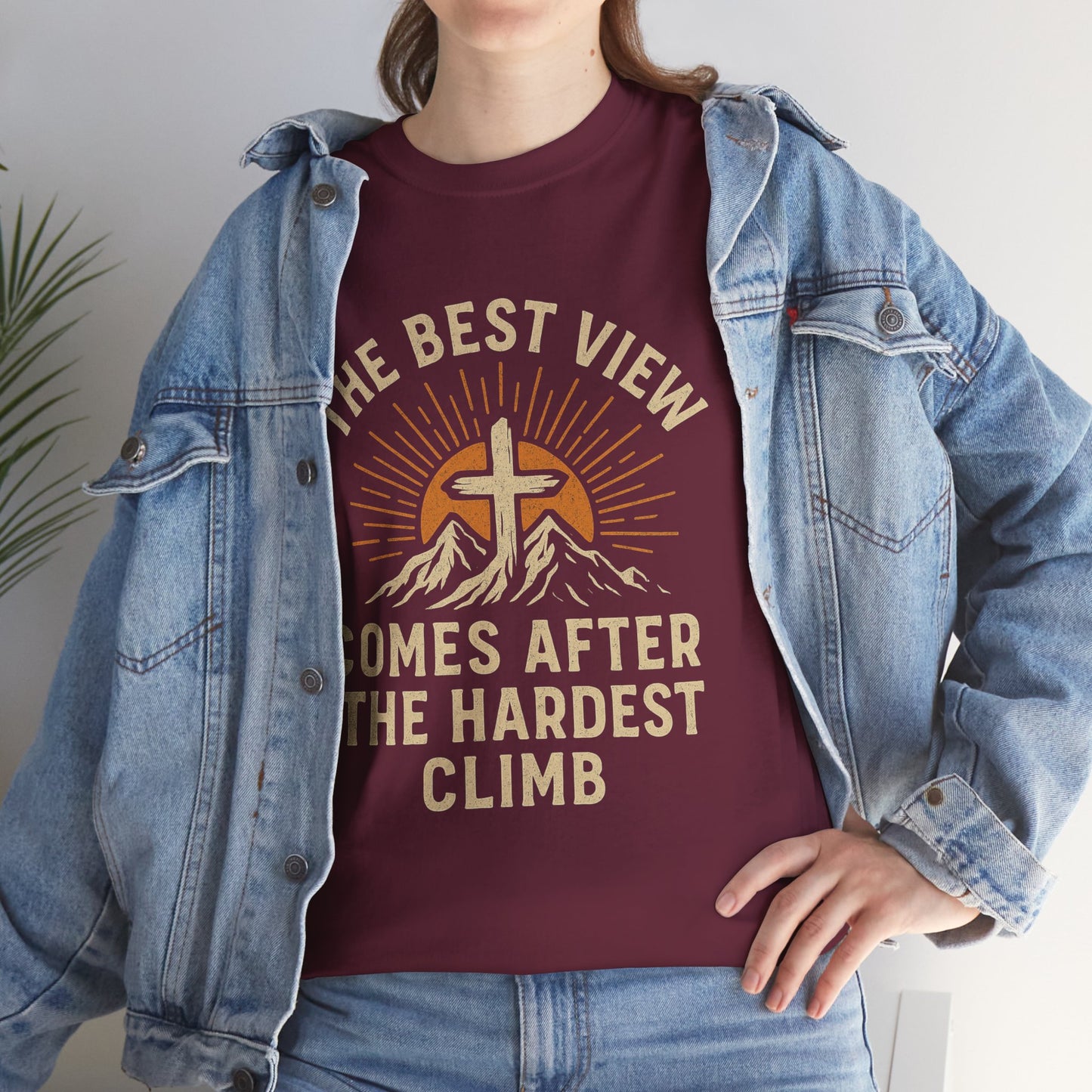 Inspirational Adventure Unisex Heavy Cotton Tee