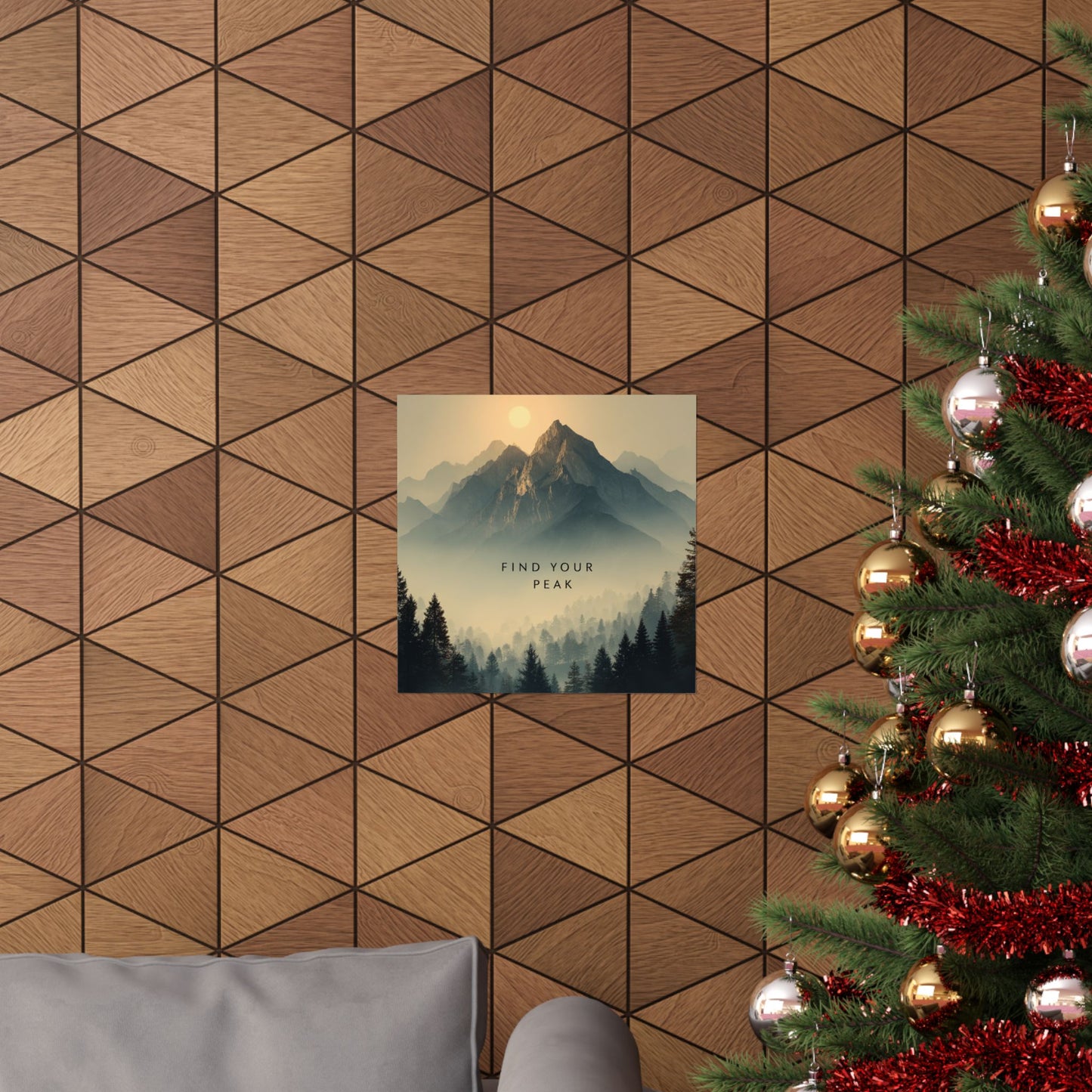 Mountain Landscape Wall Art: Find Your Peak Poster