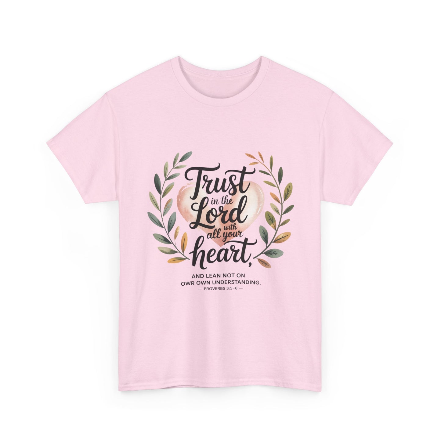 Trust in the Lord Unisex Heavy Cotton Tee