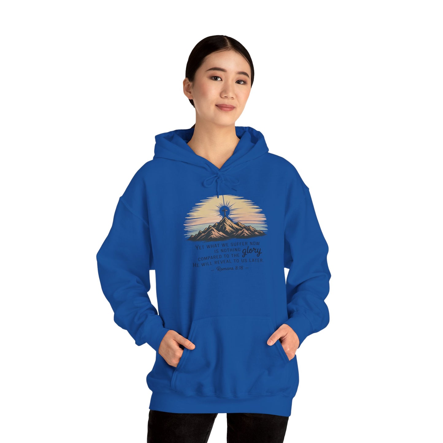 Inspirational Scripture Hoodie for Comfort and Faith