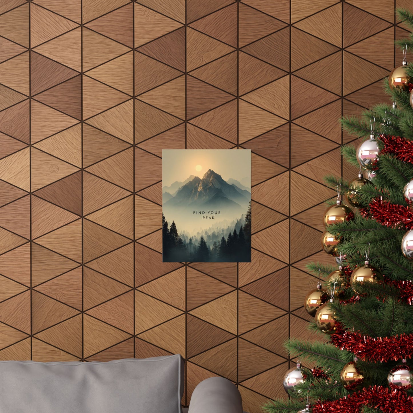 Mountain Landscape Wall Art: Find Your Peak Poster