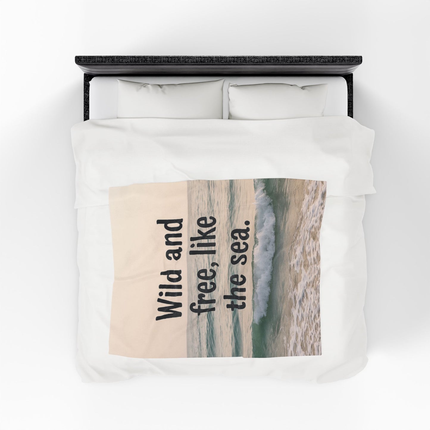 Wild and Free Velveteen Plush Blanket