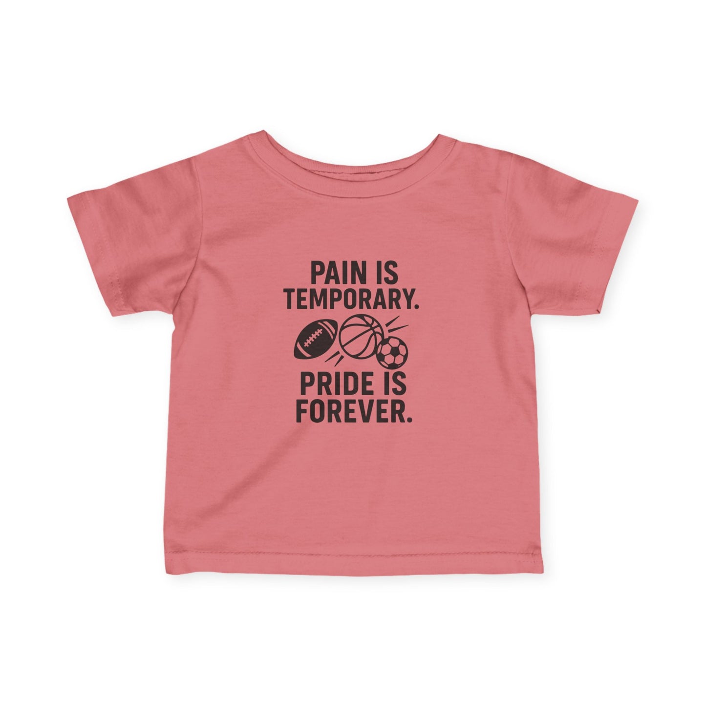 Youth Sports Tee - "Pain Is Temporary, Pride Is Forever"
