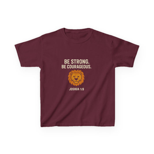 Courageous Kids Tee - Be Strong in the Lord