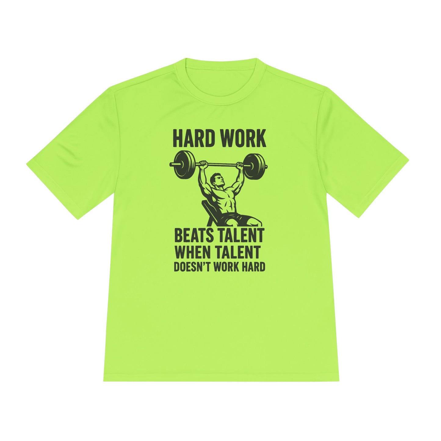 Hard Work Motivation Unisex Moisture Wicking Tee