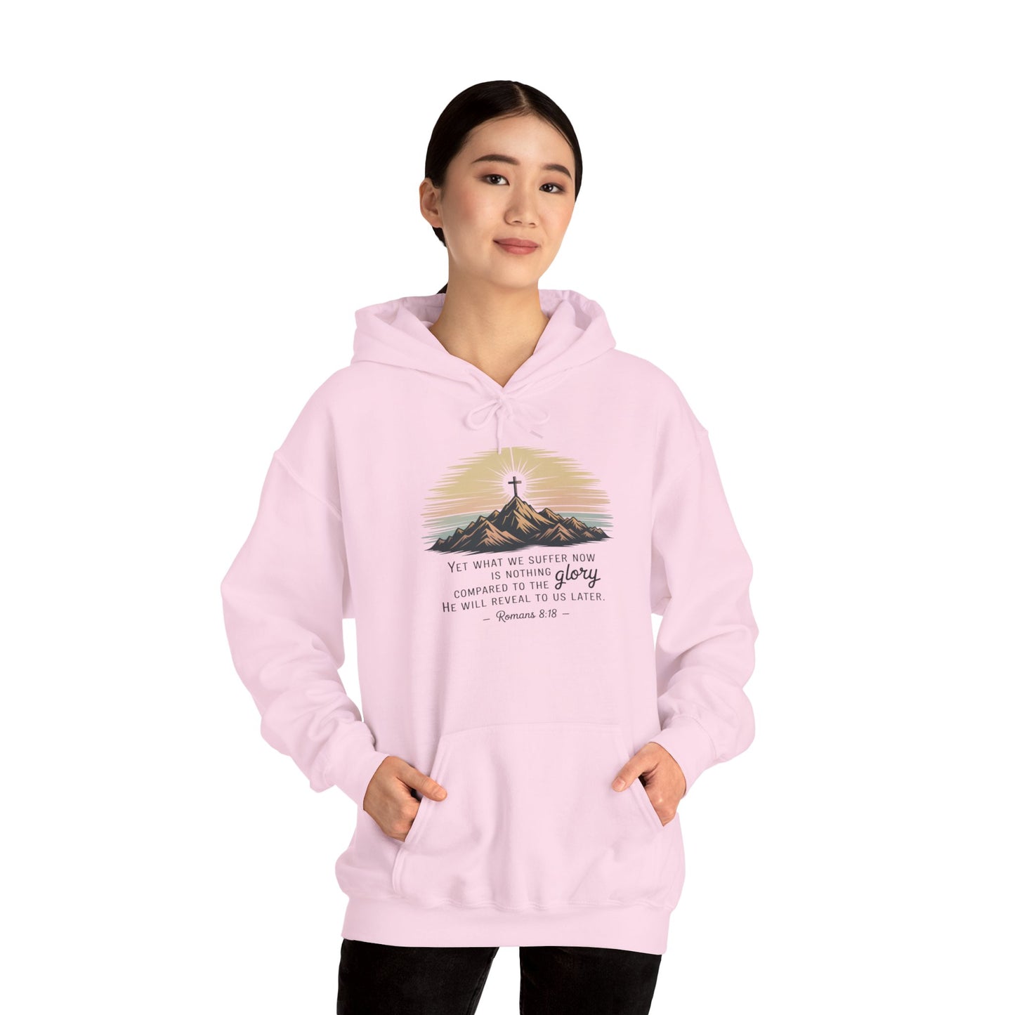 Inspirational Scripture Hoodie for Comfort and Faith