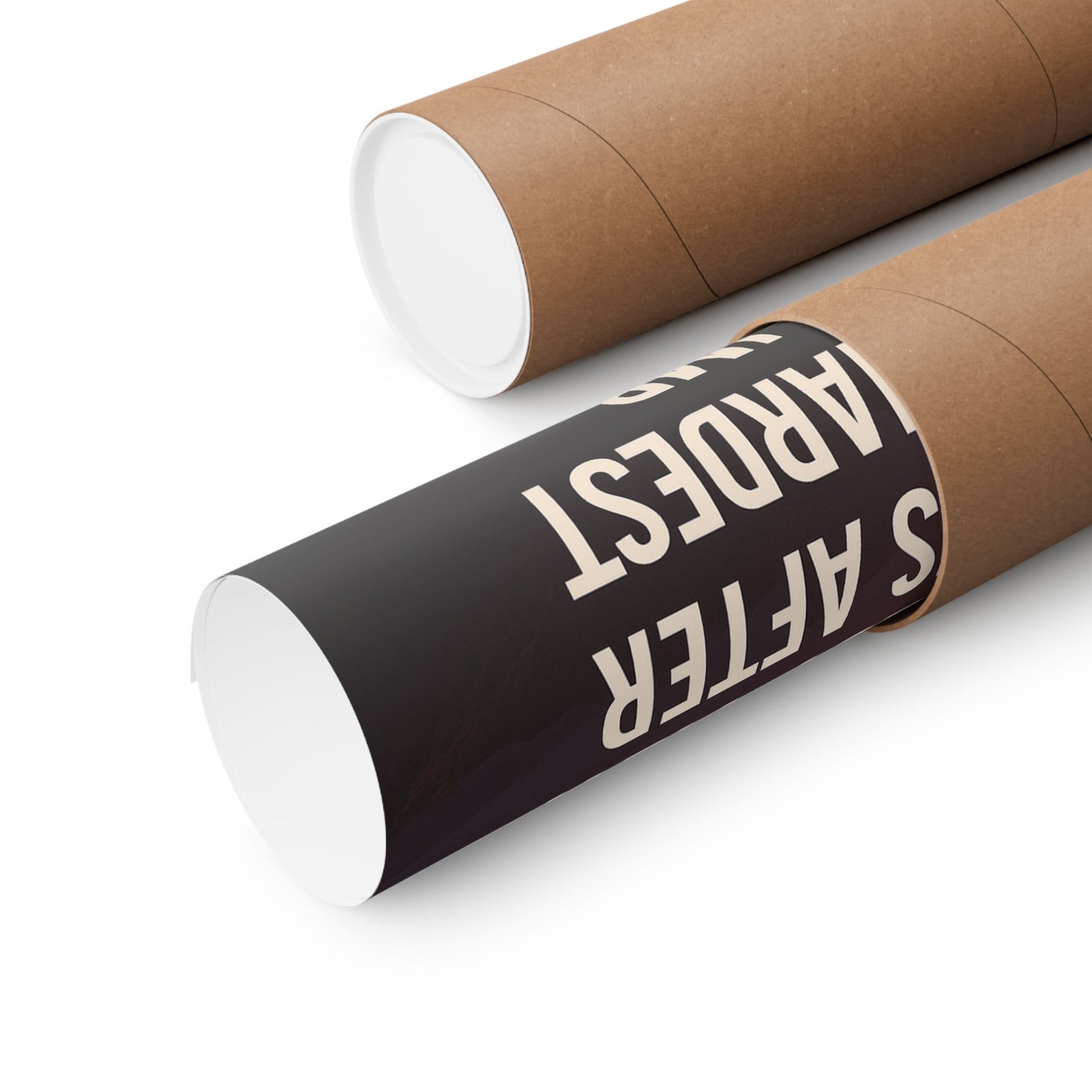 Inspirational Matte Vertical Poster: 'The Best View Comes After The Hardest Climb'