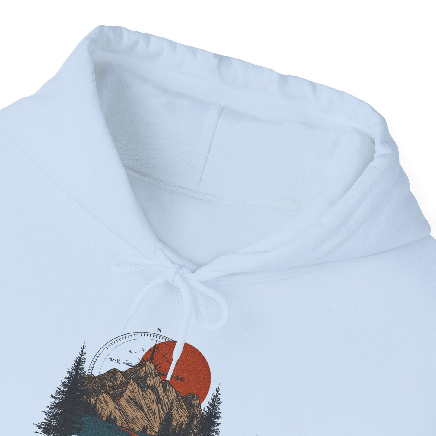 Stay The Course Unisex Hooded Sweatshirt - Cozy Outdoorsy Apparel