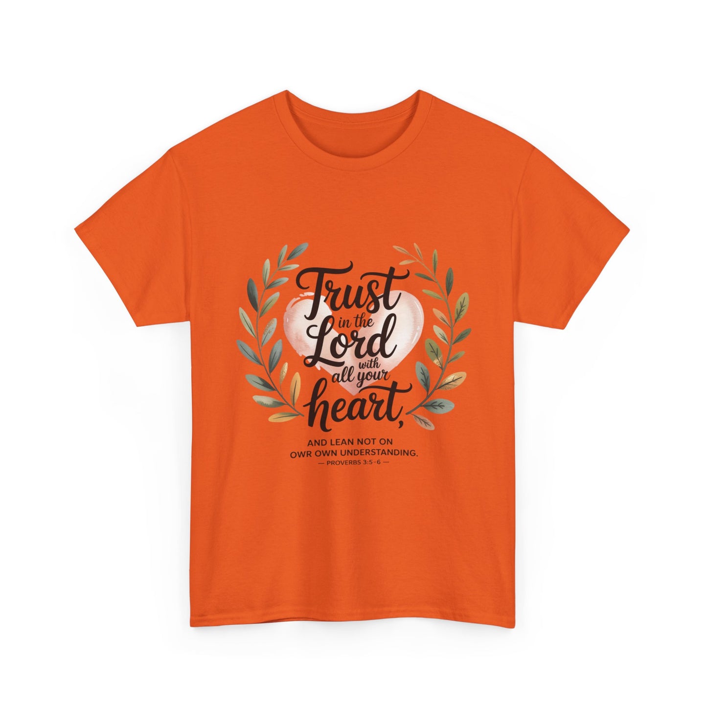Trust in the Lord Unisex Heavy Cotton Tee