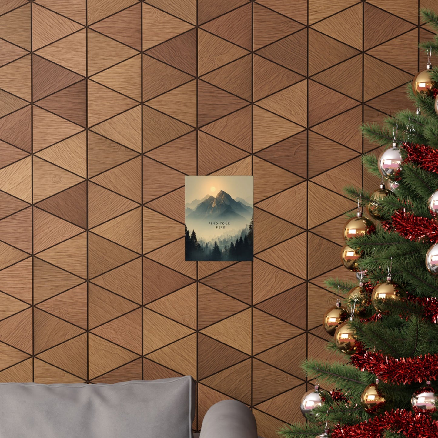 Mountain Landscape Wall Art: Find Your Peak Poster