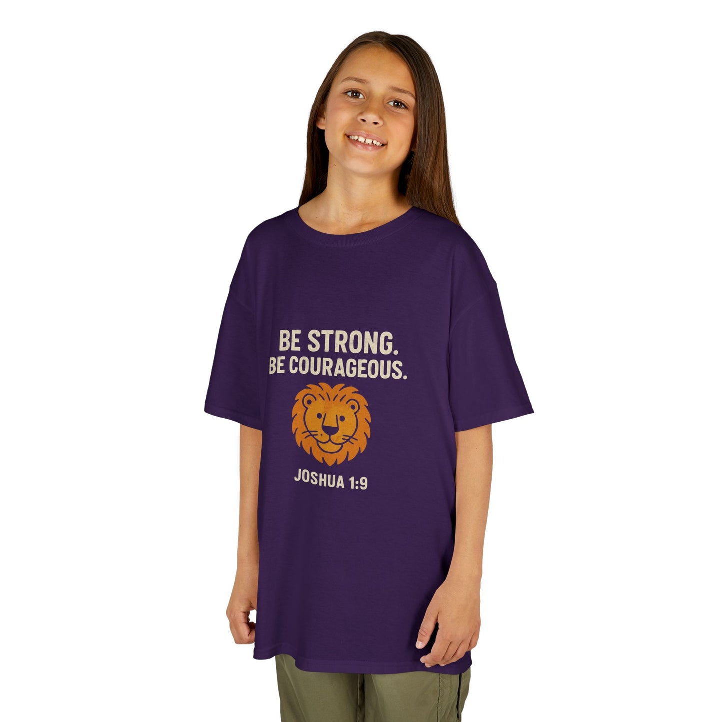 Courageous Kids Tee - Be Strong in the Lord