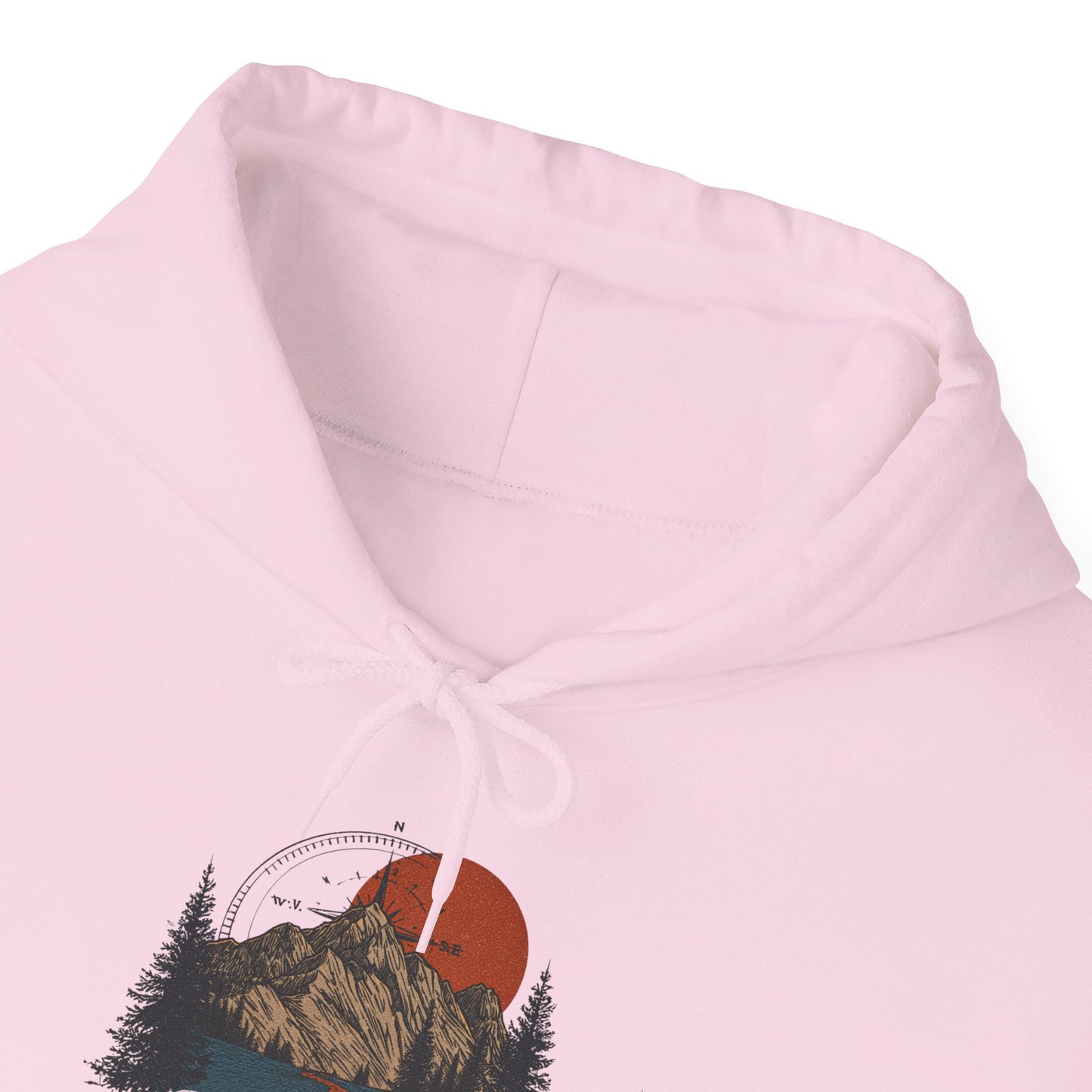 Stay The Course Unisex Hooded Sweatshirt - Cozy Outdoorsy Apparel