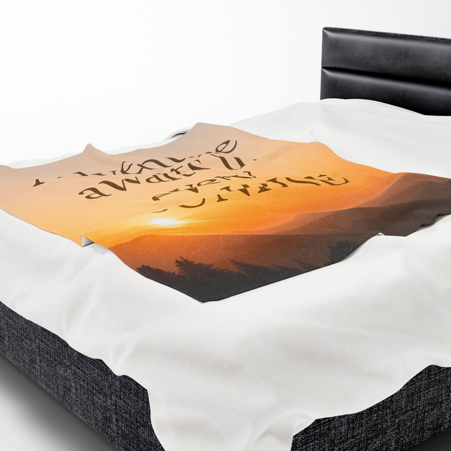 Adventure Awaits Plush Blanket