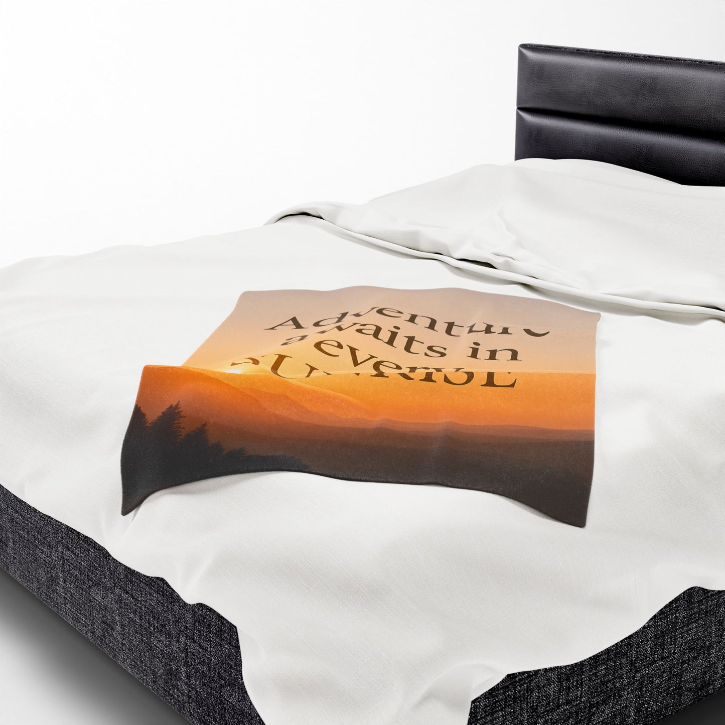 Adventure Awaits Plush Blanket