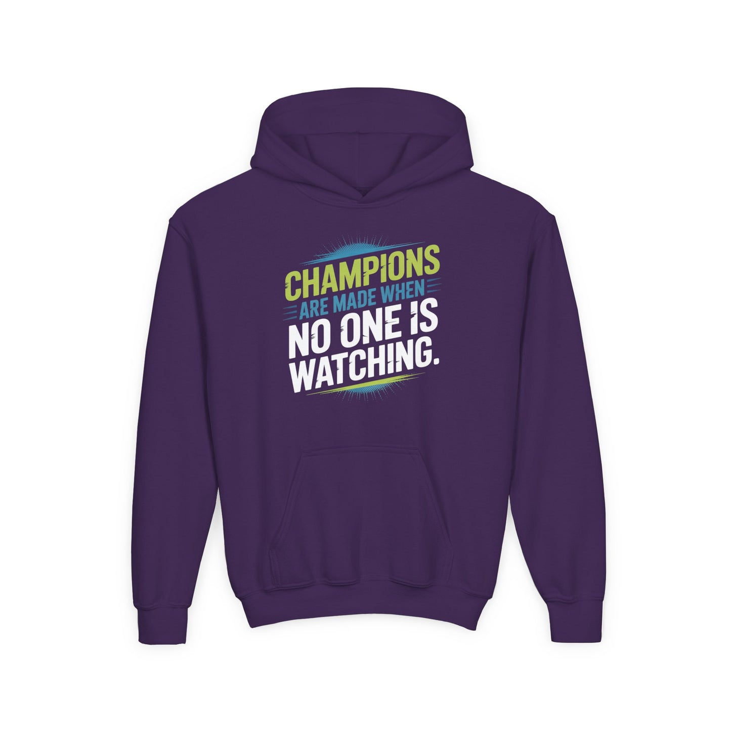 Champion Mindset Youth Hoodie - Inspirational Sports Sweatshirt