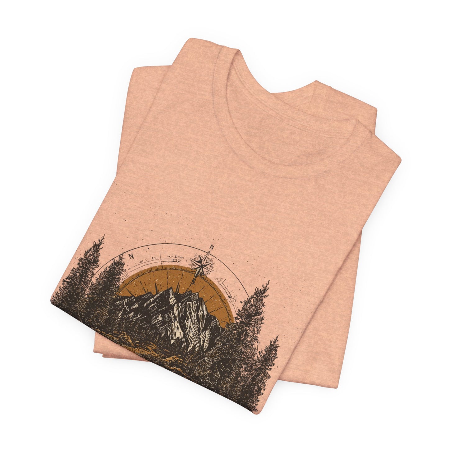 Stay the Course Mountain Tee - Unisex Jersey Short Sleeve Shirt