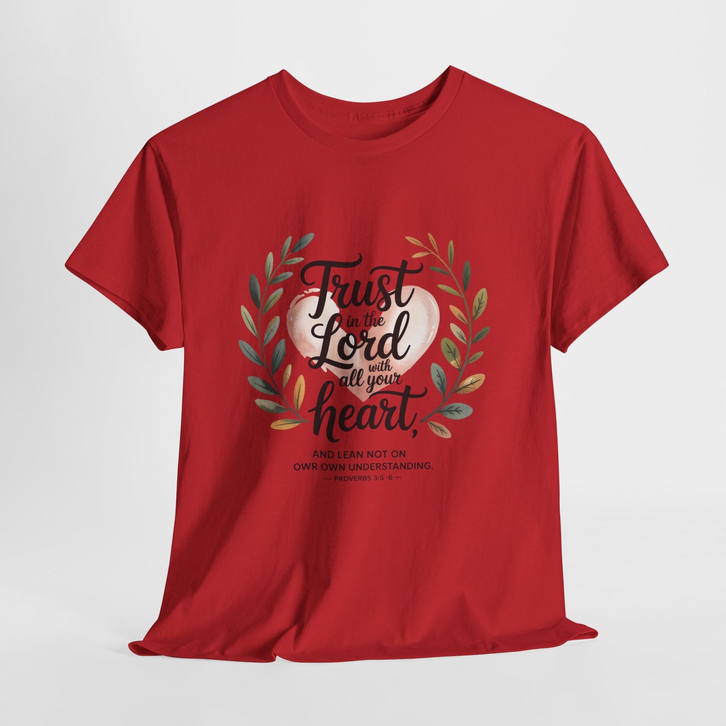Trust in the Lord Unisex Heavy Cotton Tee