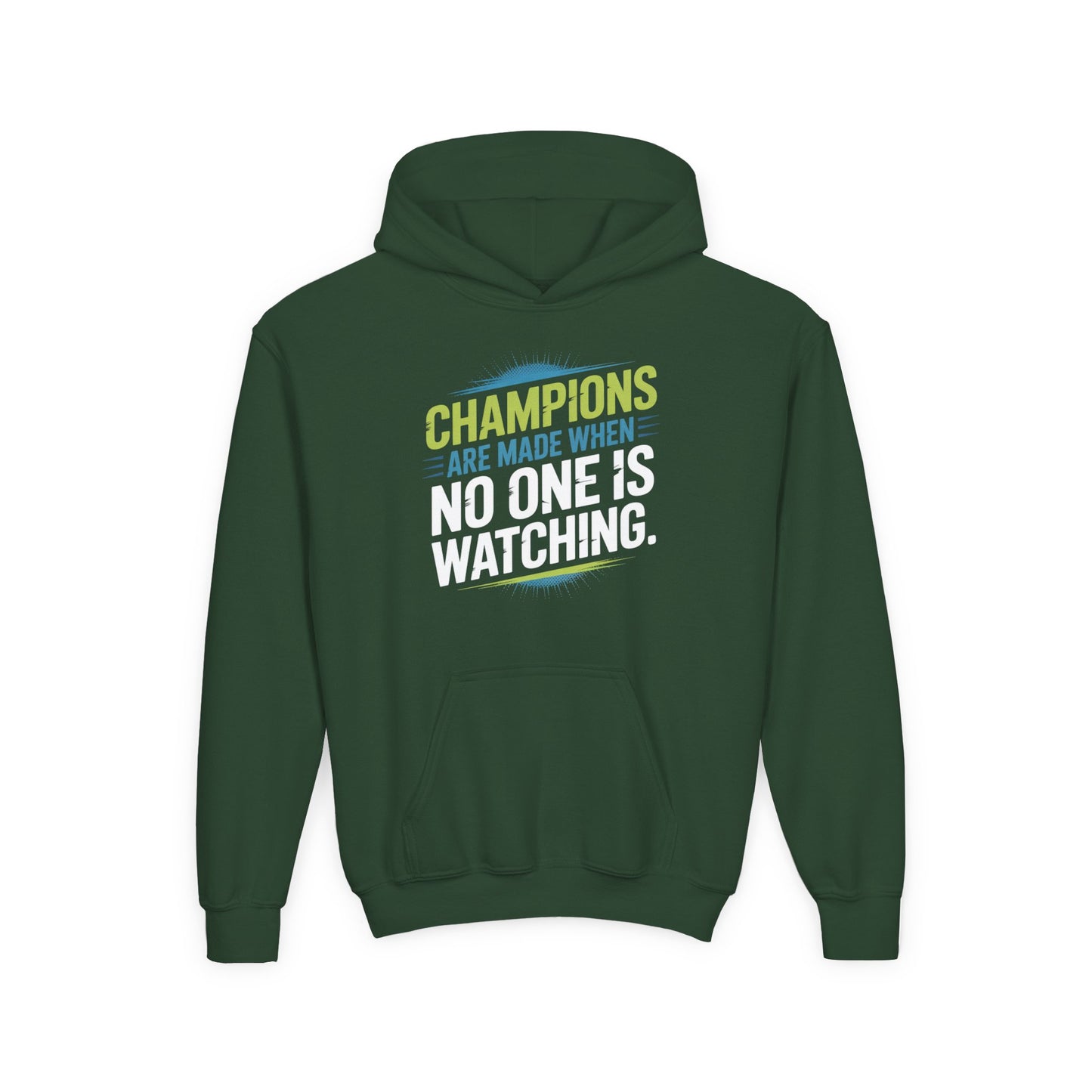 Champion Mindset Youth Hoodie - Inspirational Sports Sweatshirt