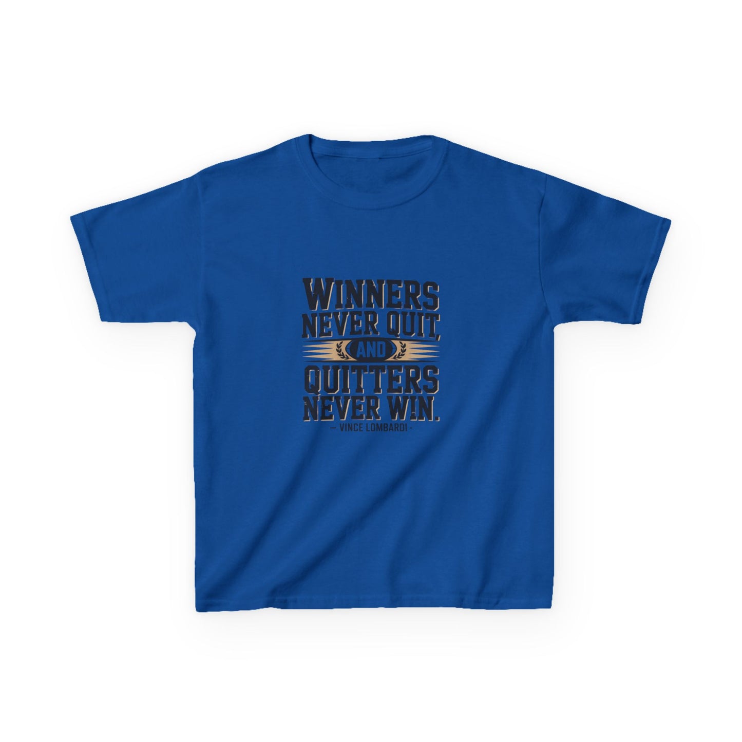 Winners Never Quit Kids Tee