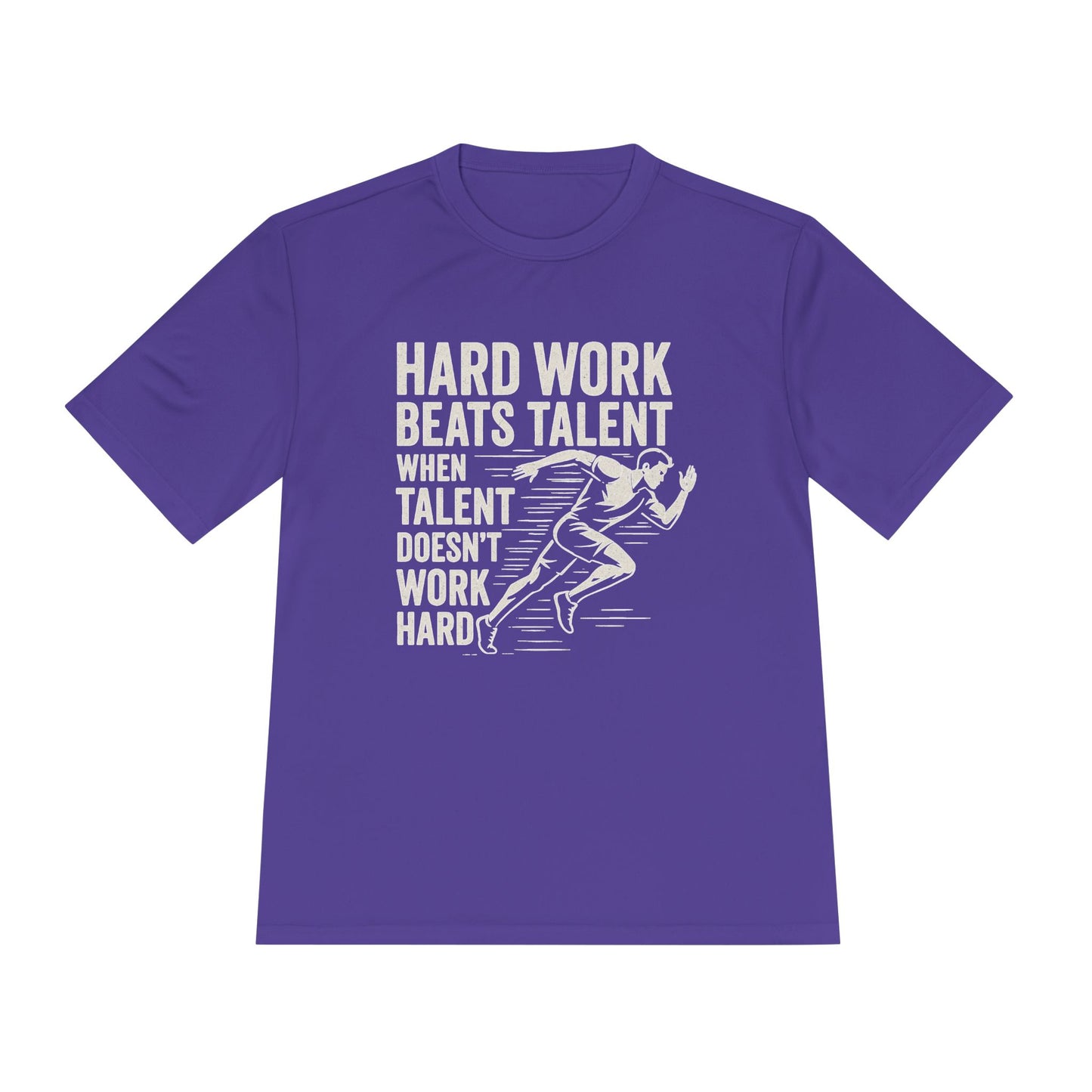 Hard Work Beats Talent Unisex Moisture Wicking Tee