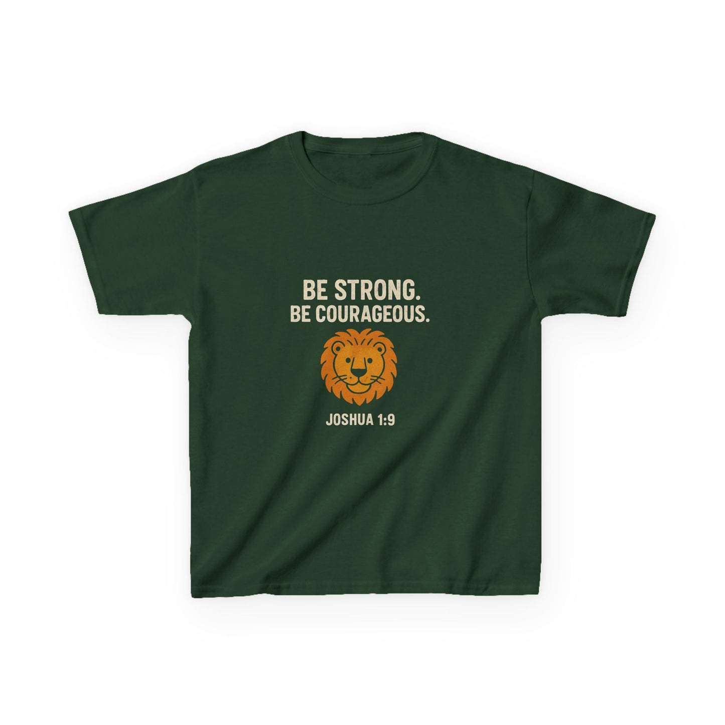 Courageous Kids Tee - Be Strong in the Lord