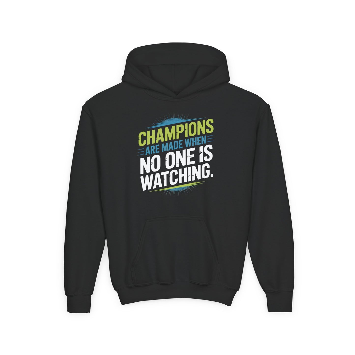 Champion Mindset Youth Hoodie - Inspirational Sports Sweatshirt