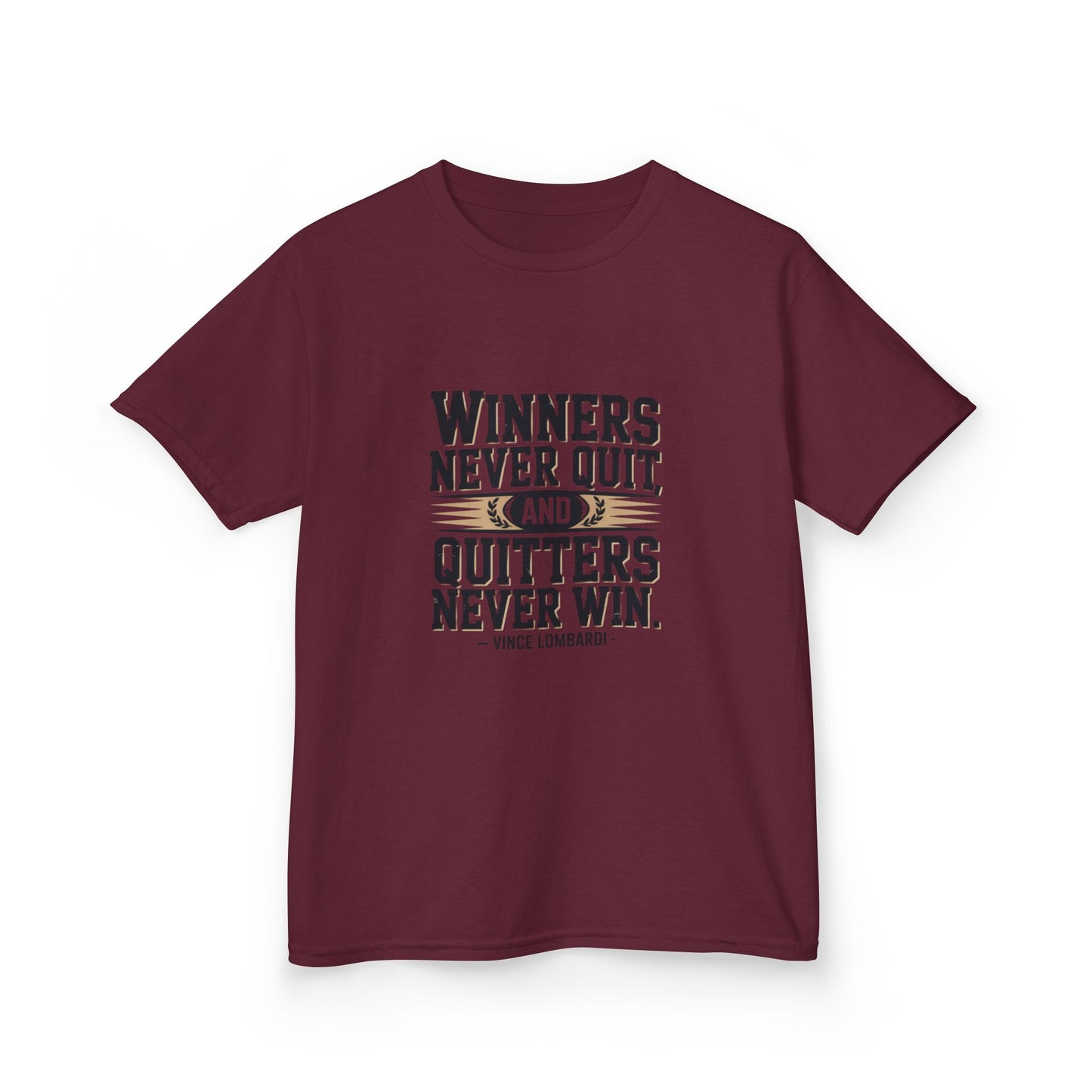 Winners Never Quit Kids Tee