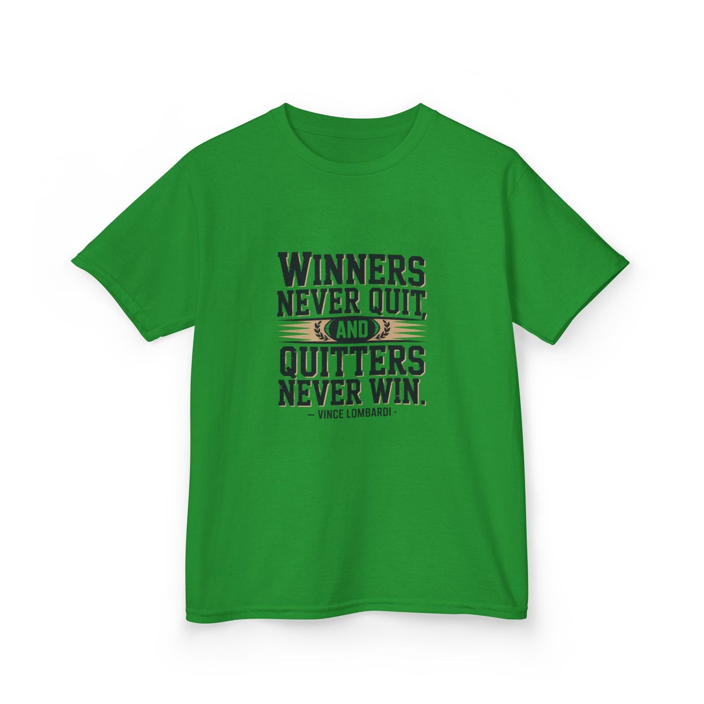 Winners Never Quit Kids Tee