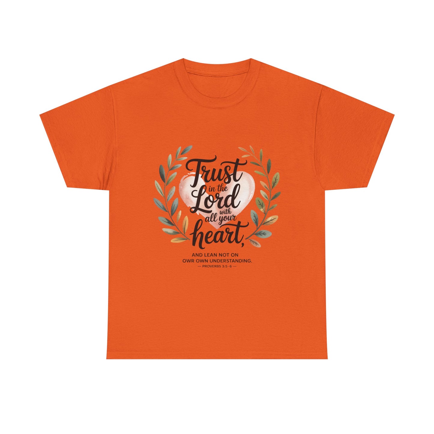 Trust in the Lord Unisex Heavy Cotton Tee