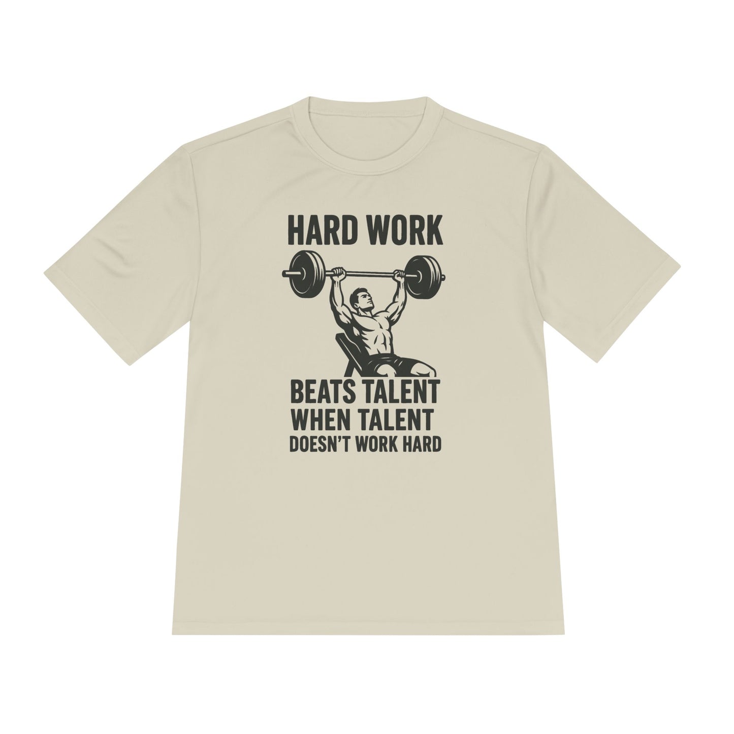 Hard Work Motivation Unisex Moisture Wicking Tee
