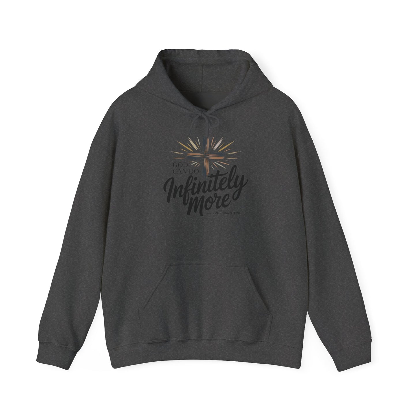 Infinity More Hooded Sweatshirt - Unisex Inspirational Pullover