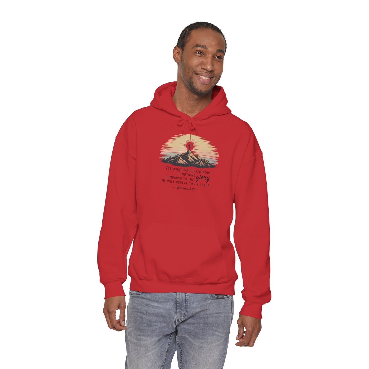 Inspirational Scripture Hoodie for Comfort and Faith