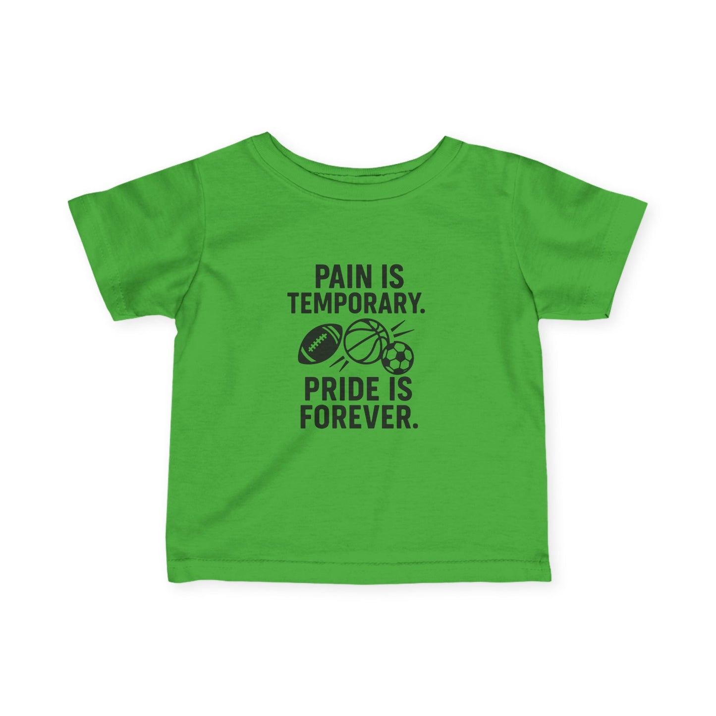 Youth Sports Tee - "Pain Is Temporary, Pride Is Forever"