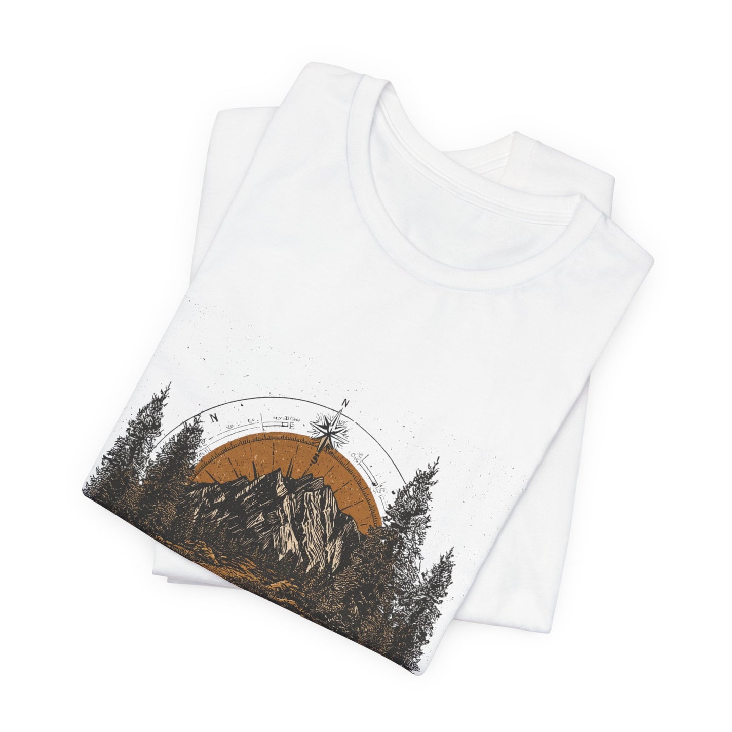 Stay the Course Mountain Tee - Unisex Jersey Short Sleeve Shirt