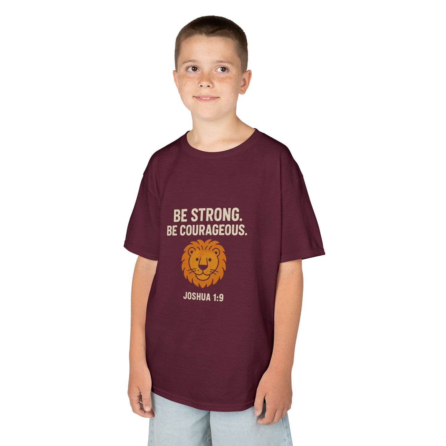 Courageous Kids Tee - Be Strong in the Lord
