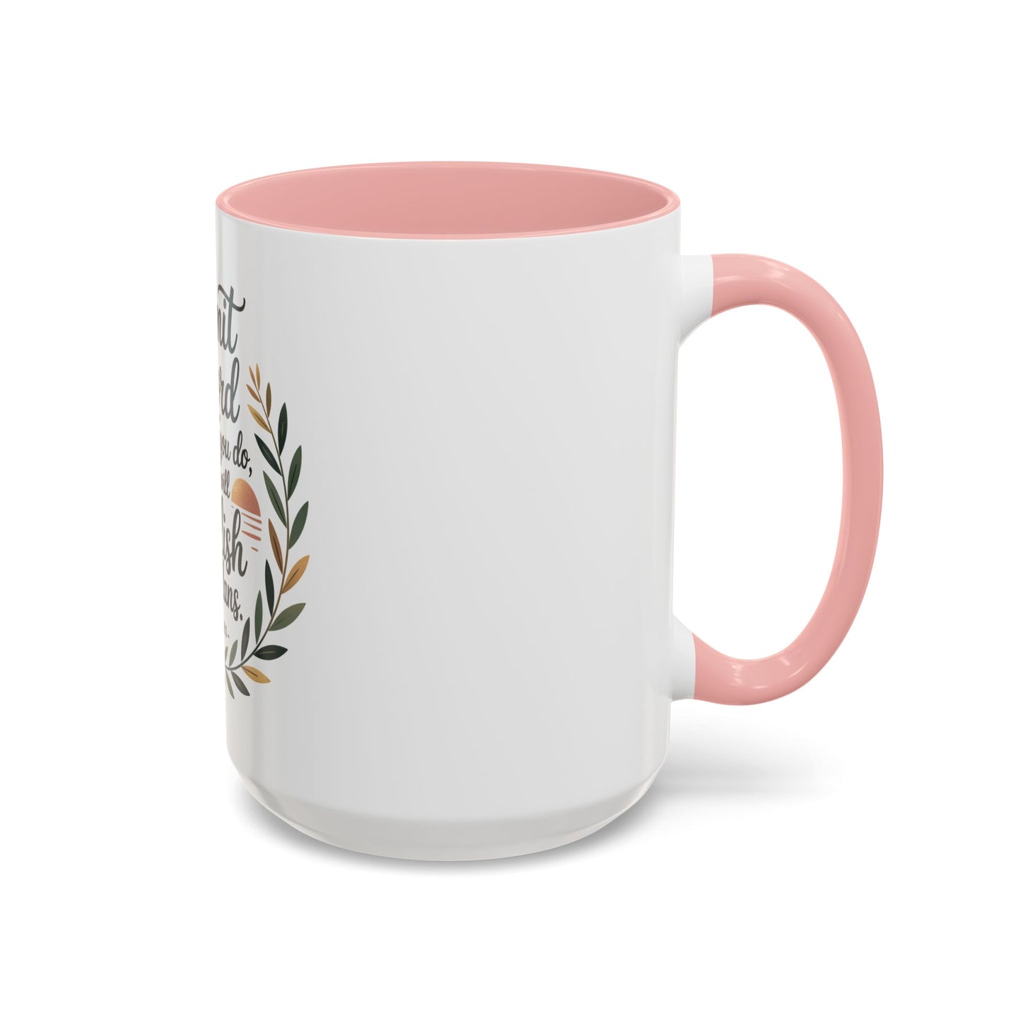 Inspirational Coffee Mug - 'Commit to the Lord' - 11 & 15 oz