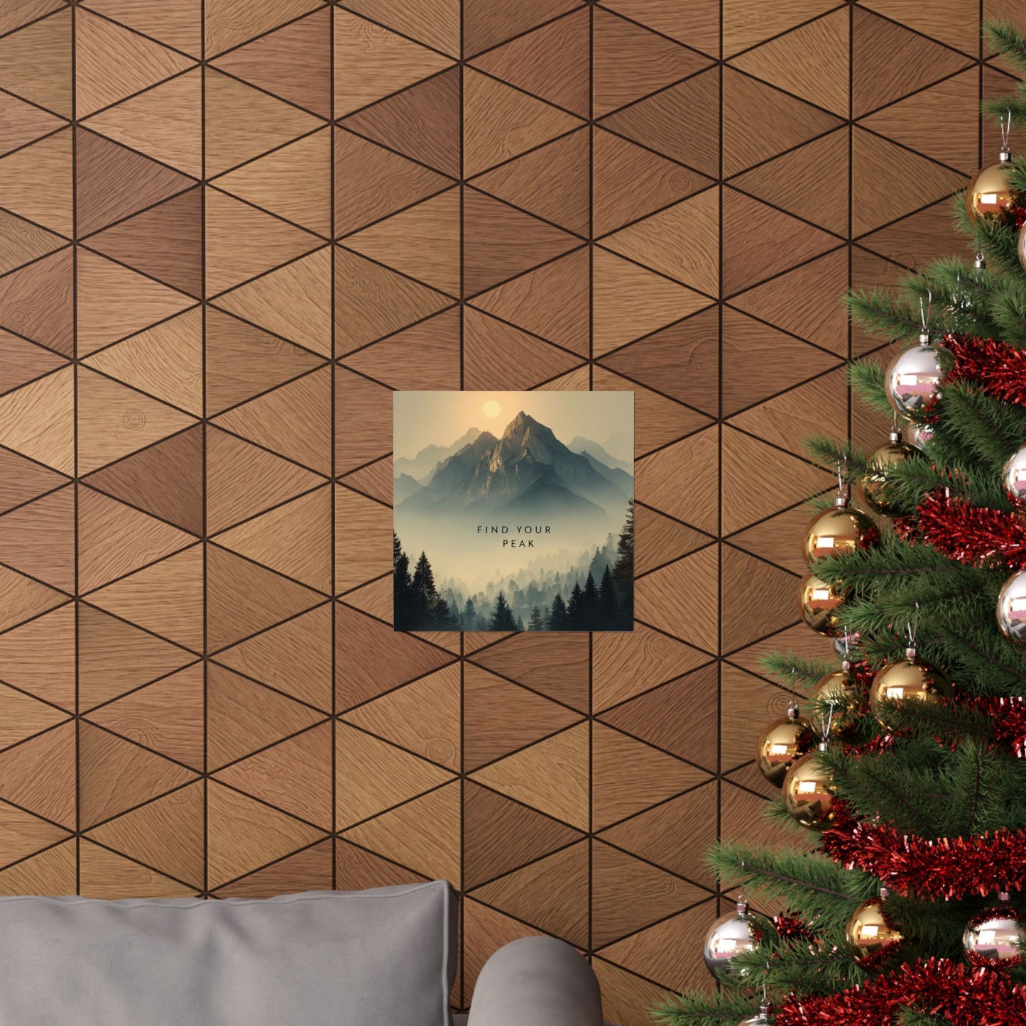 Mountain Landscape Wall Art: Find Your Peak Poster