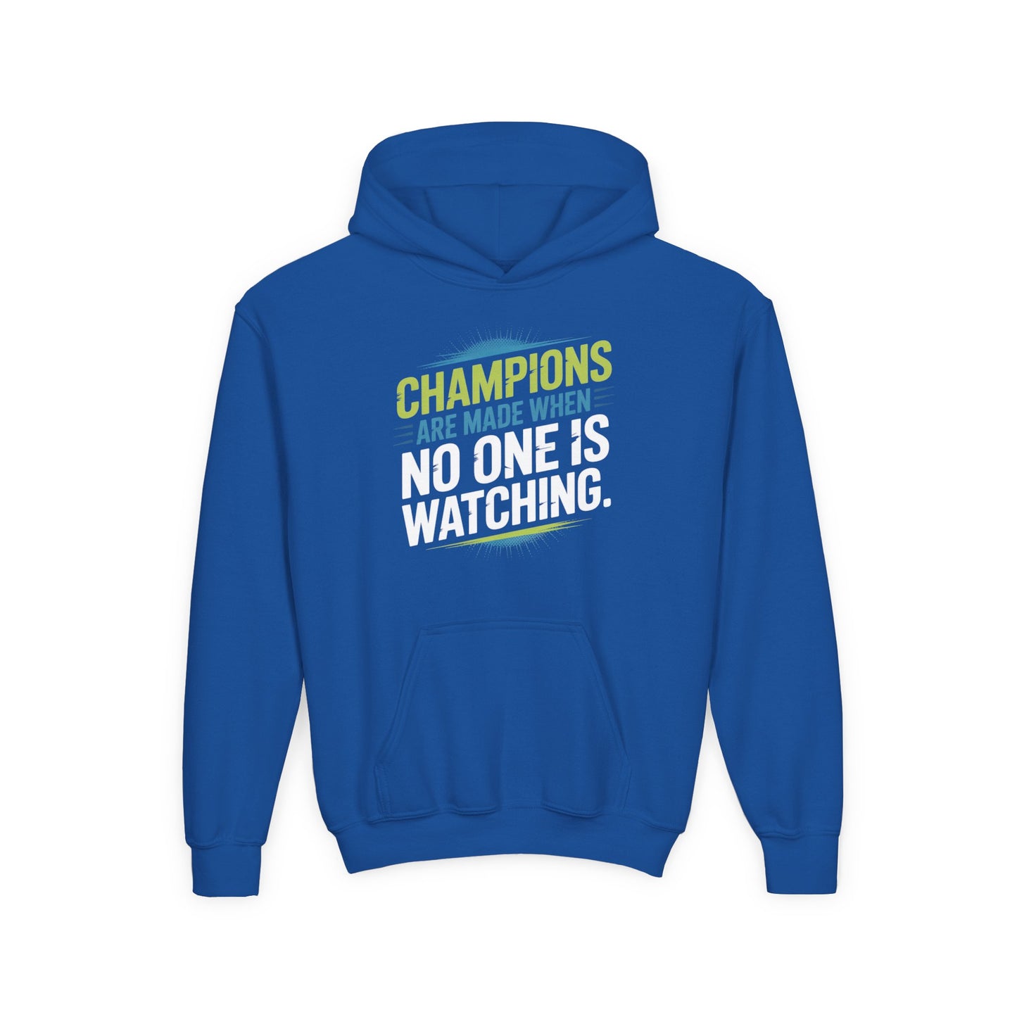 Champion Mindset Youth Hoodie - Inspirational Sports Sweatshirt