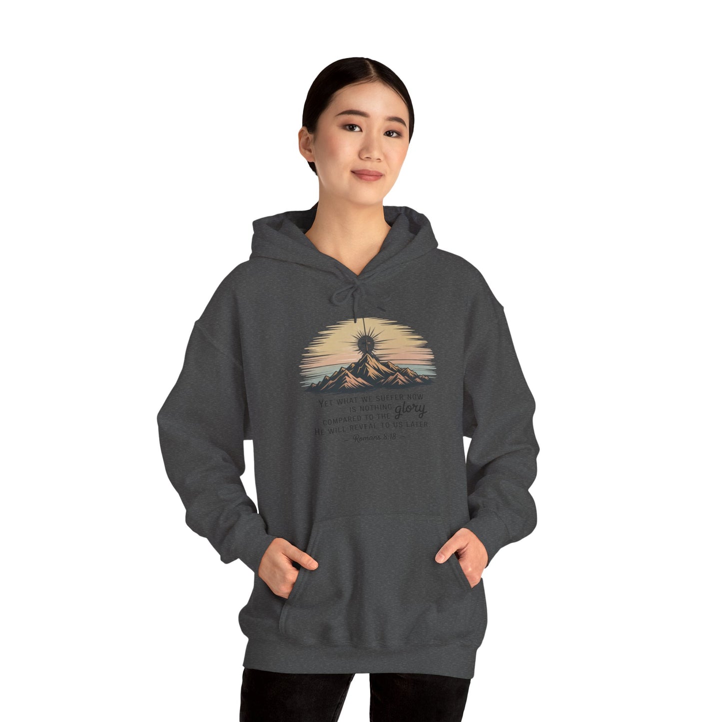 Inspirational Scripture Hoodie for Comfort and Faith