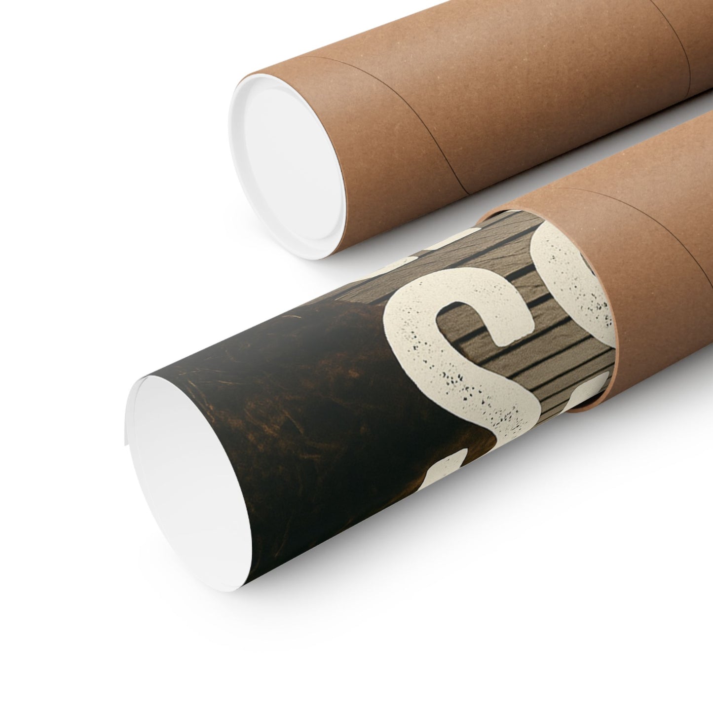 Adventure-Inspiring Matte Vertical Posters - 'Take the Path Less Traveled'