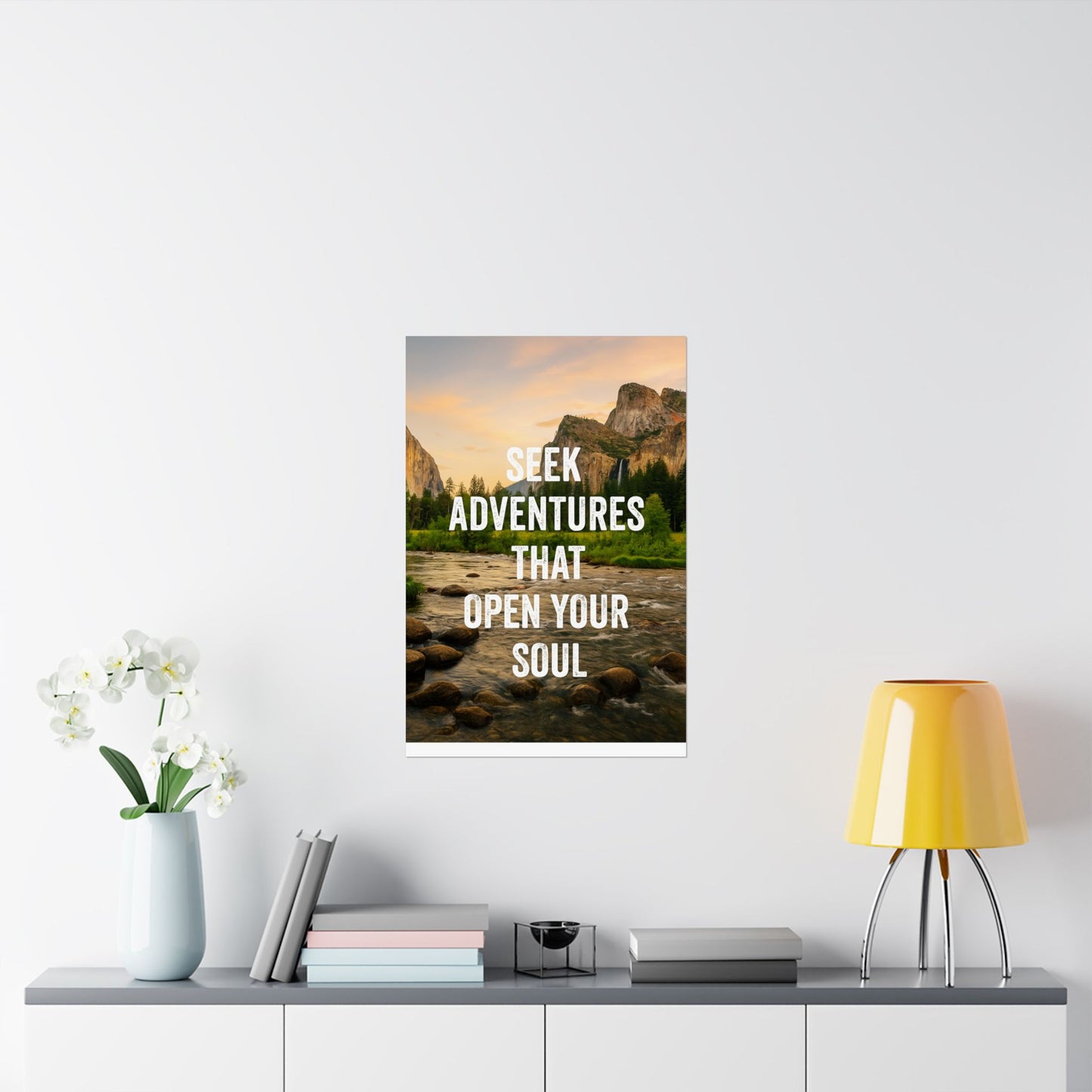 Adventure Poster - Seek Adventures That Open Your Soul