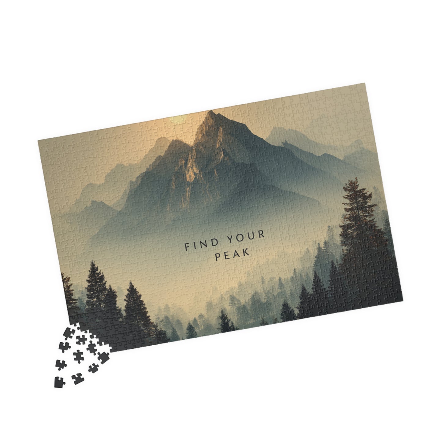 Mountain Landscape Puzzle - Find Your Peak (110-1014 pieces)