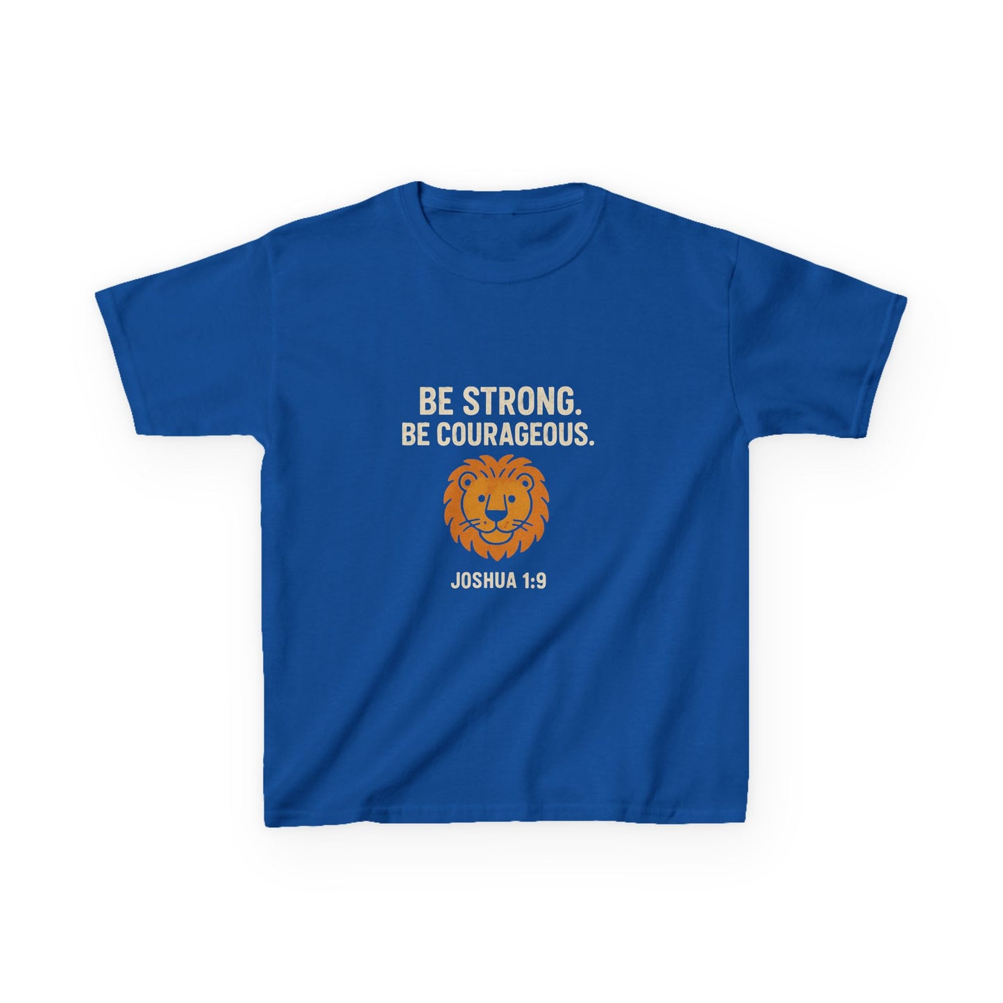 Courageous Kids Tee - Be Strong in the Lord