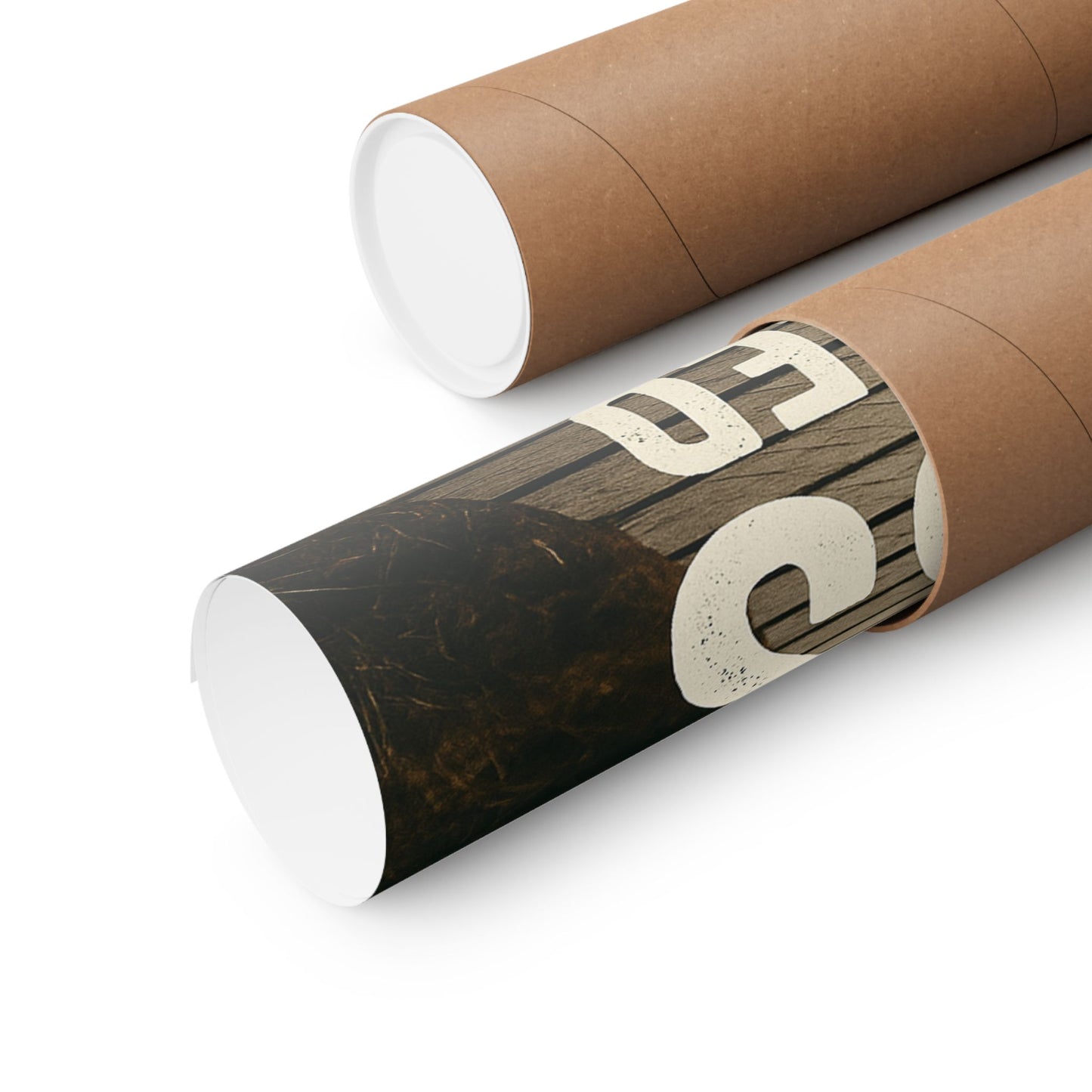 Adventure-Inspiring Matte Vertical Posters - 'Take the Path Less Traveled'