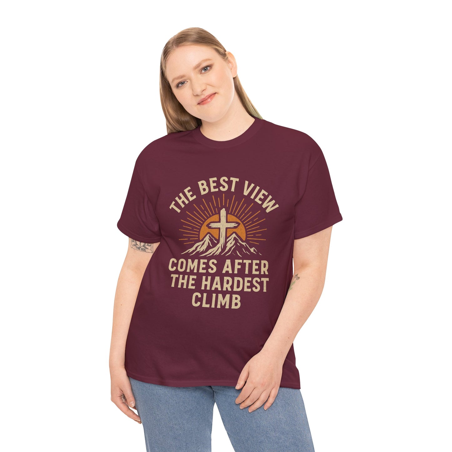 Inspirational Adventure Unisex Heavy Cotton Tee