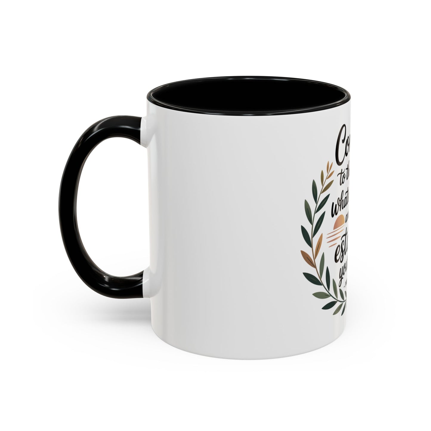 Inspirational Coffee Mug - 'Commit to the Lord' - 11 & 15 oz
